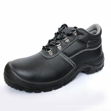 Brand Safety Shoes Men S1 S2 S3 CE Standard Black Action Leather Shoes Safety Work Shoes